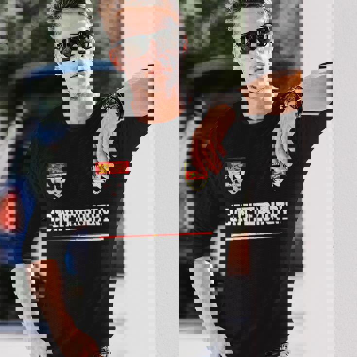 カンタベリースポーツサッカージャージ フラッグ フットボール 長袖Tシャツ 彼への贈り物