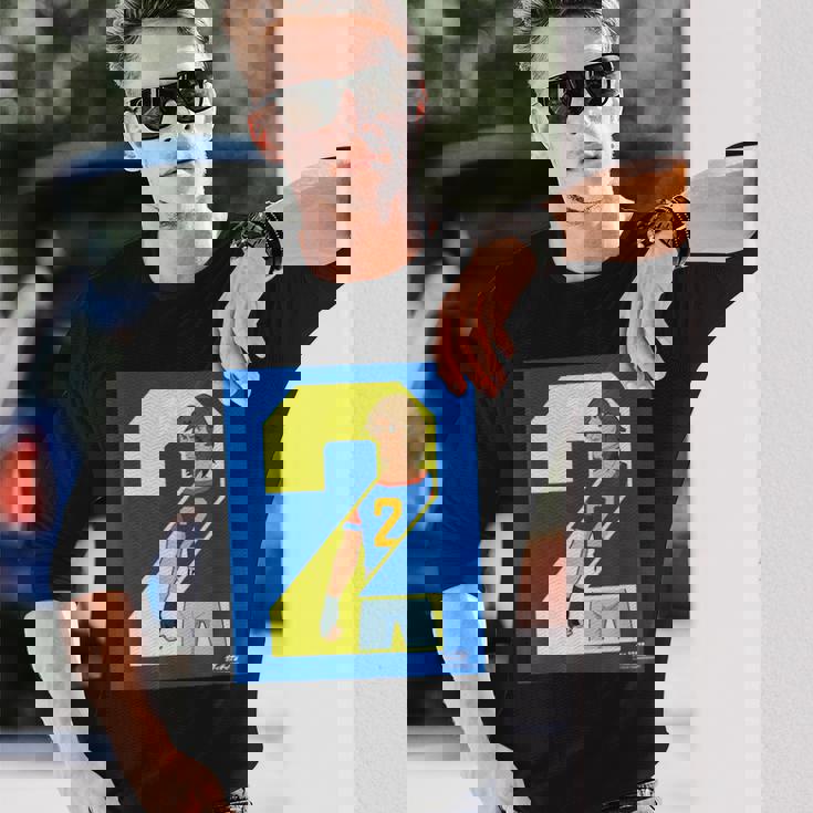 ガッチャマン ユニフォームデザインa-2 長袖Tシャツ 彼への贈り物