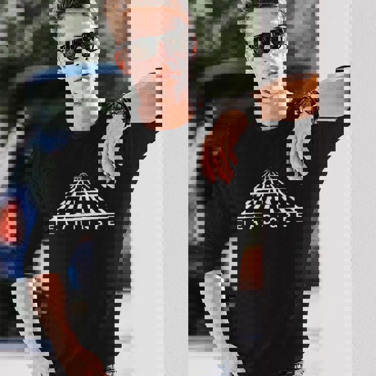 ギターフレットネックストリングスea D G B Eギターコード、音楽プレーヤー、ミュージシャン 長袖Tシャツ 彼への贈り物