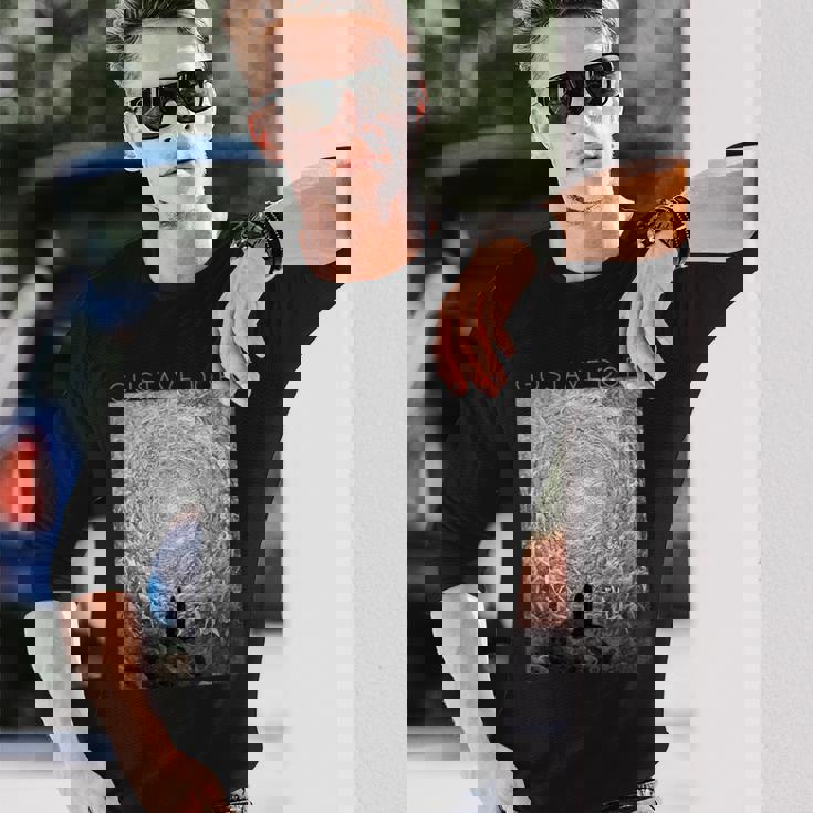 ギュスターヴ・ドレ ダンテとベアトリスは神を見る 芸術家のための芸術 長袖Tシャツ 彼への贈り物