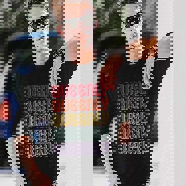 クィーンリー 長袖Tシャツ 彼への贈り物