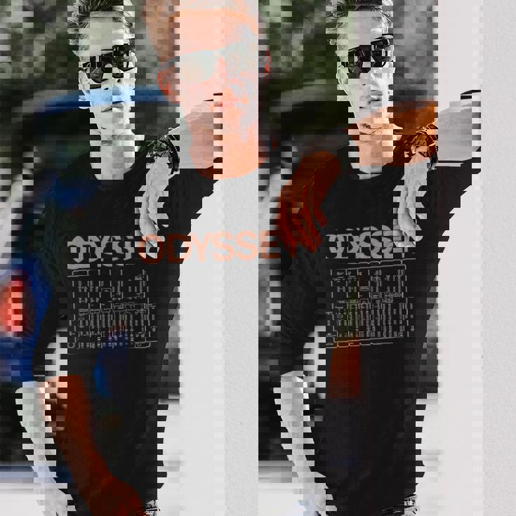 クラシック オデッセイ アナログ シンセ 長袖Tシャツ 彼への贈り物