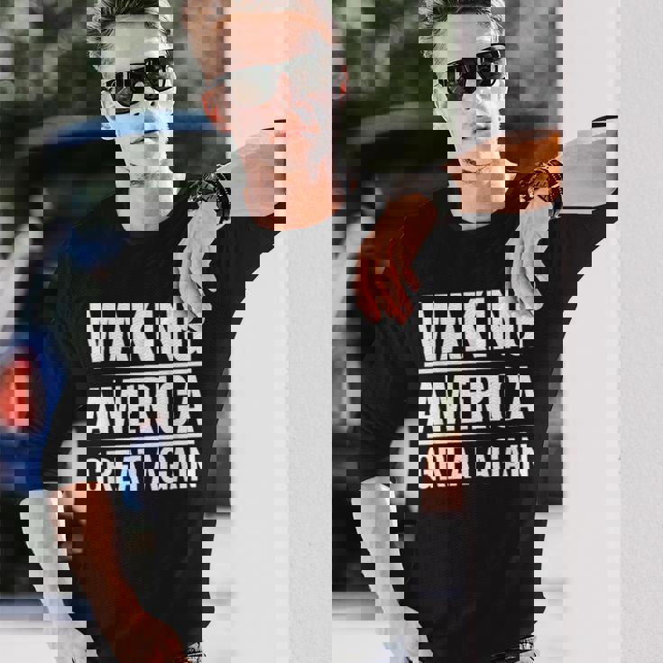 クラシック・メイキング・アメリカを再び偉大に 長袖Tシャツ 彼への贈り物