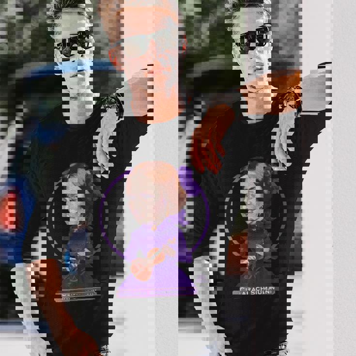 クララ・シューマン 長袖Tシャツ 彼への贈り物