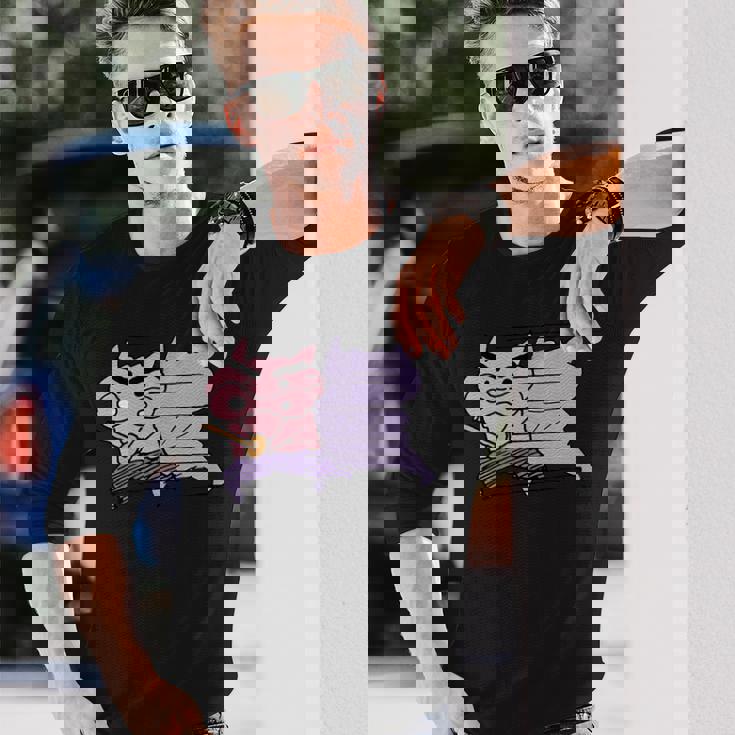 クレヨンしんちゃん ぶりぶりざえもん 瞬間移動 長袖Tシャツ 彼への贈り物