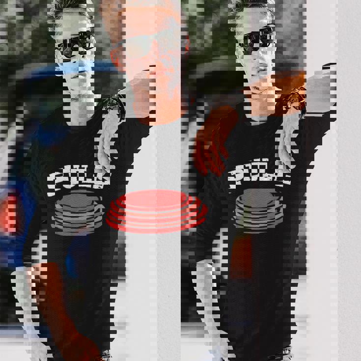 クレー射撃 スポーツ射撃 長袖Tシャツ 彼への贈り物