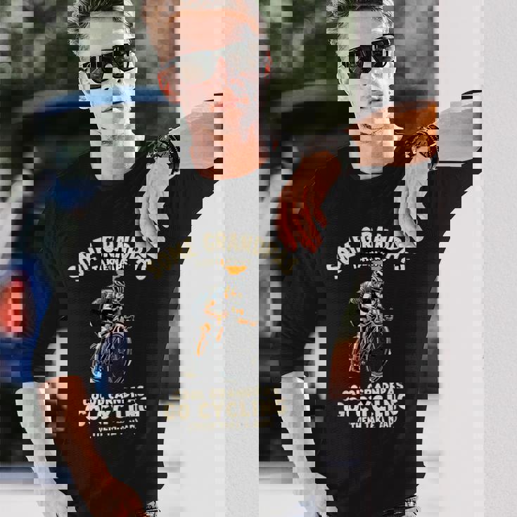 クールなグランパス自転車サイクリング 長袖Tシャツ 彼への贈り物