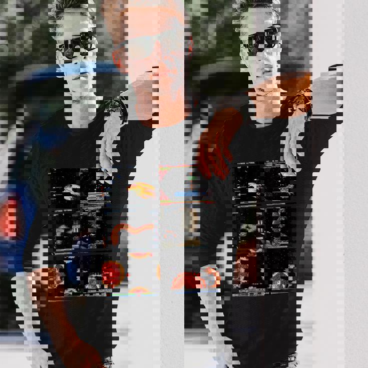 グラディウス タンクドレス スクリーンショット ボス レトロ ゲーマー 宇宙戦 長袖Tシャツ 彼への贈り物