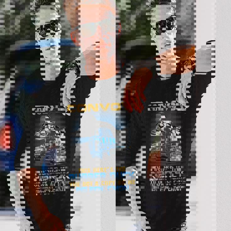 コンボイこれがラバーダックユー 長袖Tシャツ 彼への贈り物