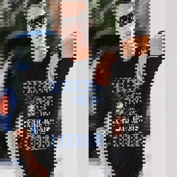 サッカー ママ マミー 長袖Tシャツ 彼への贈り物