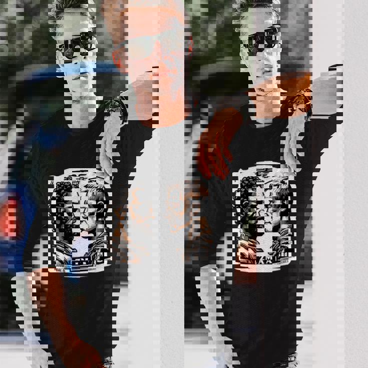 ザマ・ハンニバル対スキピオ ローマとカルタゴのポエニ戦争 長袖Tシャツ 彼への贈り物