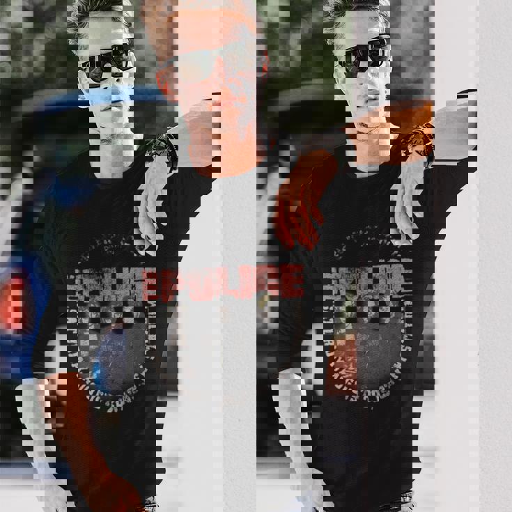 ザ・ポリス・Jfkスタジアム 1983 長袖Tシャツ 彼への贈り物