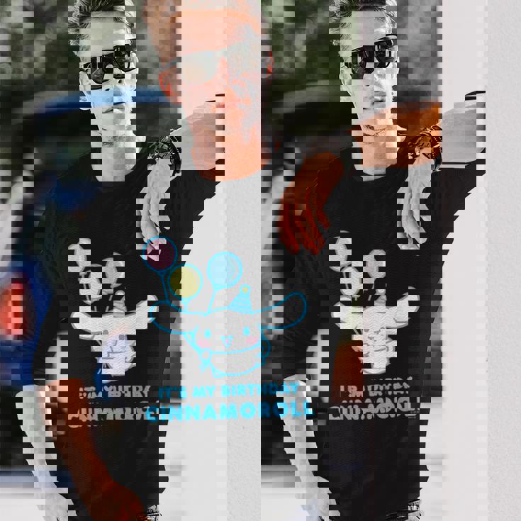 シナモロール It's My Birthday 長袖Tシャツ 彼への贈り物