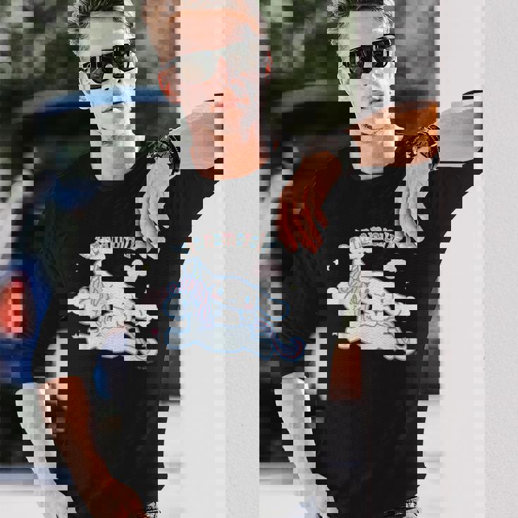 シナモロール ユニコーン ダークカラー 長袖Tシャツ 彼への贈り物