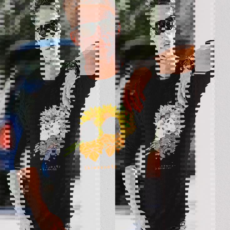 シマエナガ 長袖Tシャツ 彼への贈り物