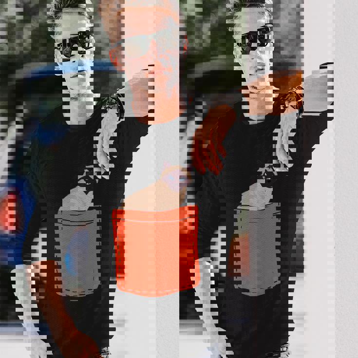 シャムバッグ 猫好きアパレル シャム猫 長袖Tシャツ 彼への贈り物