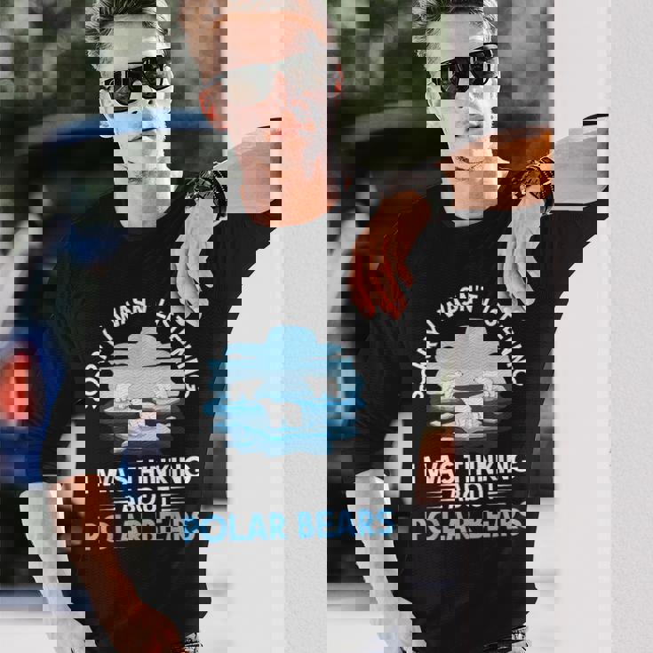 シロクマ 長袖Tシャツ 彼への贈り物