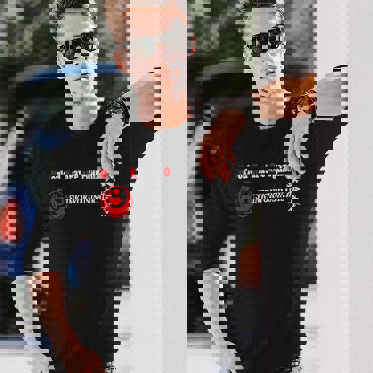 シンキョクシンカイ 空手 新極真 大山極真 長袖Tシャツ 彼への贈り物