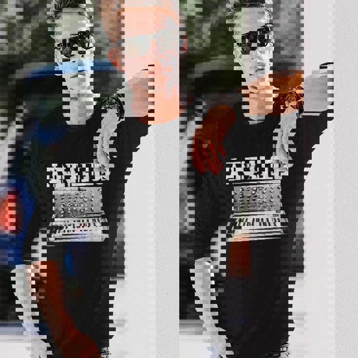 シンセサイザー キーボード シンセ ミュージシャン 長袖Tシャツ 彼への贈り物