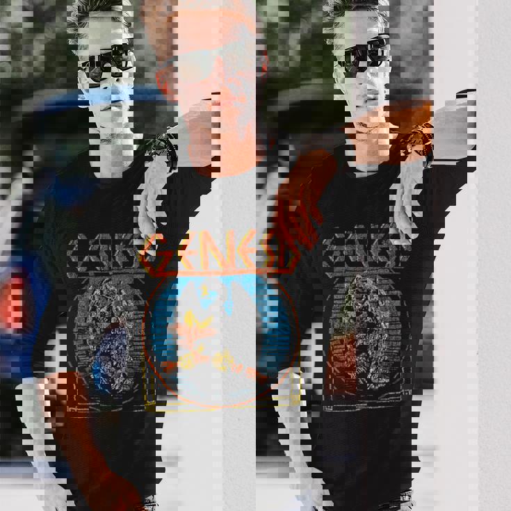 ジェネシス・ディストレストド・バード 長袖Tシャツ 彼への贈り物