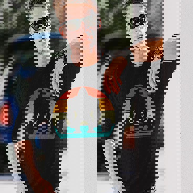 ジム ゴリラ パワーリフティング フィットネス ジム ゴリラ エクササイズ 長袖Tシャツ 彼への贈り物