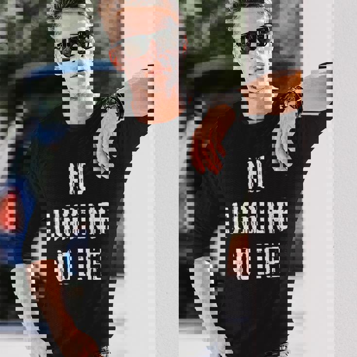 ジャグリングジャグラー 長袖Tシャツ 彼への贈り物