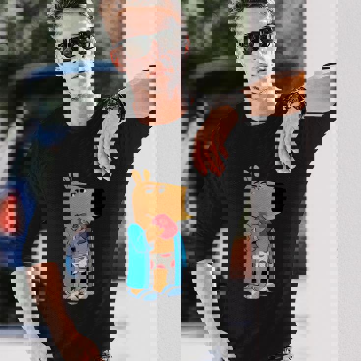 ジャスト・ア・チル・ガイ $チル・ガイ 長袖Tシャツ 彼への贈り物