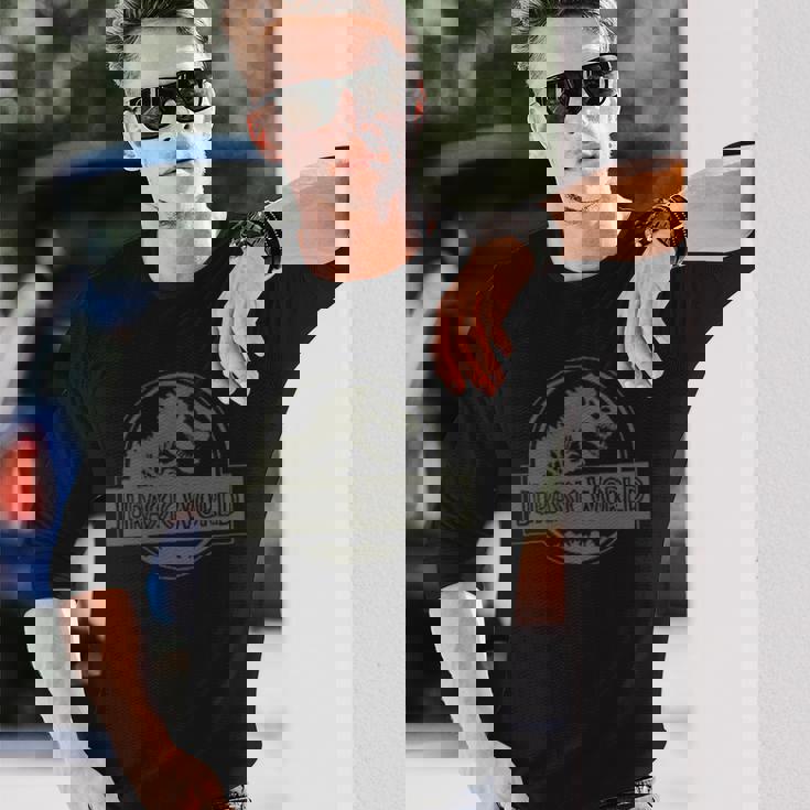 ジュラシック・パーク国立公園 トラック 公式ライセンス商品。 長袖Tシャツ 彼への贈り物