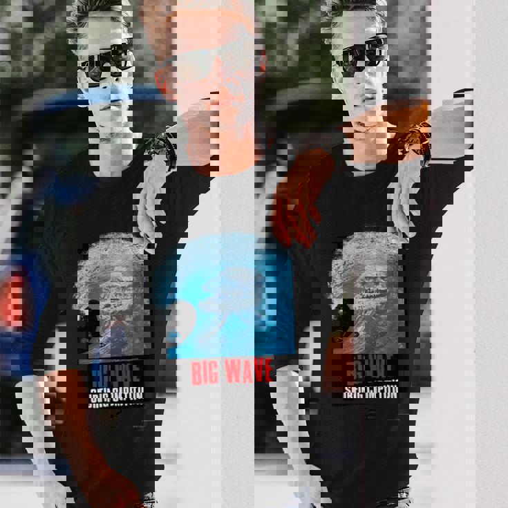 ジュラシック・ワールド Big Wave 長袖Tシャツ 彼への贈り物