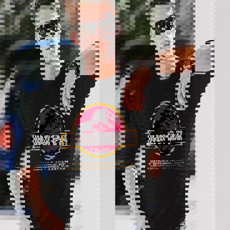 ジュラシック・ワールド Jurassic Parkpixel 長袖Tシャツ 彼への贈り物