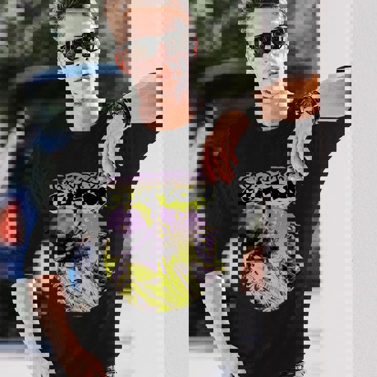 ジョージ・クリントンの煙の写真 長袖Tシャツ 彼への贈り物