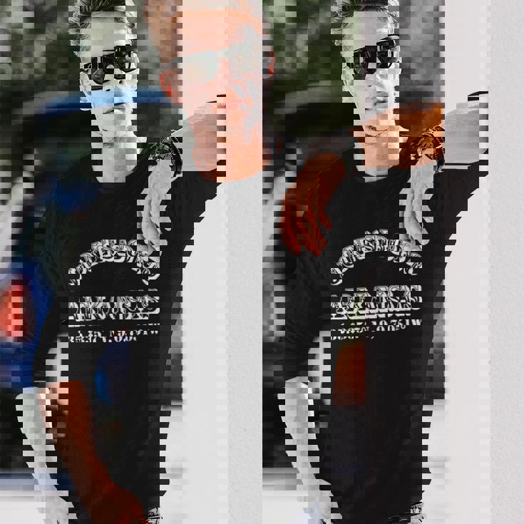 ジョーンズボロ アーカンソーコーディネート お土産 長袖Tシャツ 彼への贈り物