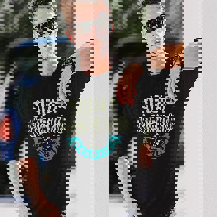 スクワット ベンチプレス デッドリフト パワーリフター 長袖Tシャツ 彼への贈り物