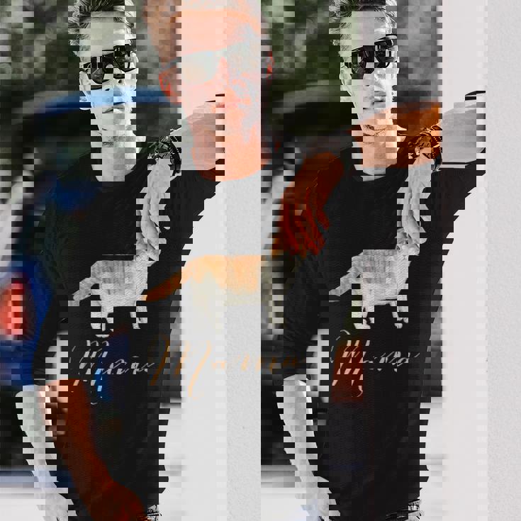 スコティッシュフォールドキャット ママシャツ 猫 ママ ママ 長袖Tシャツ 彼への贈り物