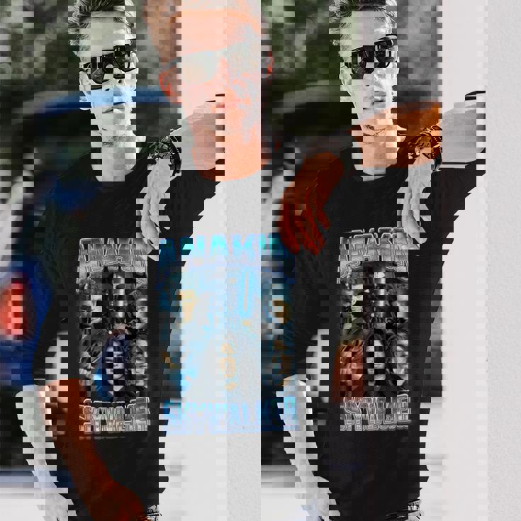 スターウォーズ クラシック アナキン・スカイウォーカー フォトコラージュポスター 長袖Tシャツ 彼への贈り物