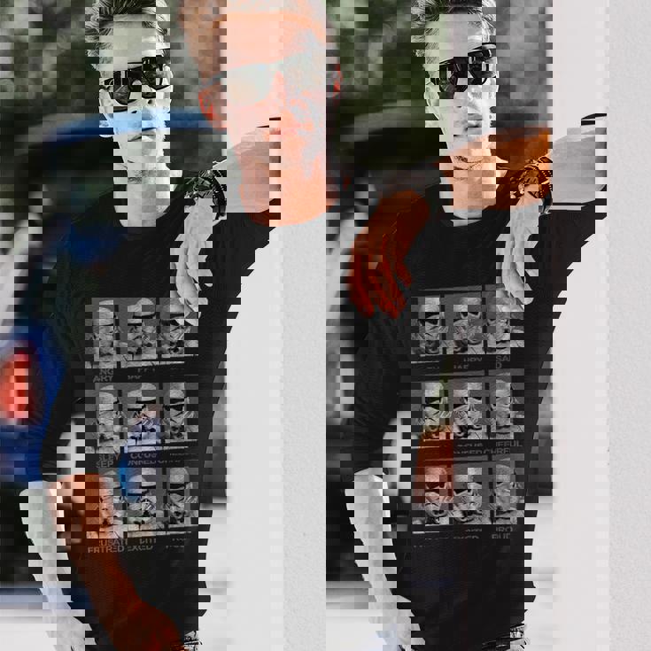 スターウォーズ クラシック ストームトルーパー エモーション ボックスアップ 長袖Tシャツ 彼への贈り物