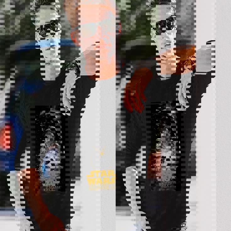 スター・ウォーズ クラシック エピソードiii リベンジ・オブ・ザ・シス ポスター 長袖Tシャツ 彼への贈り物