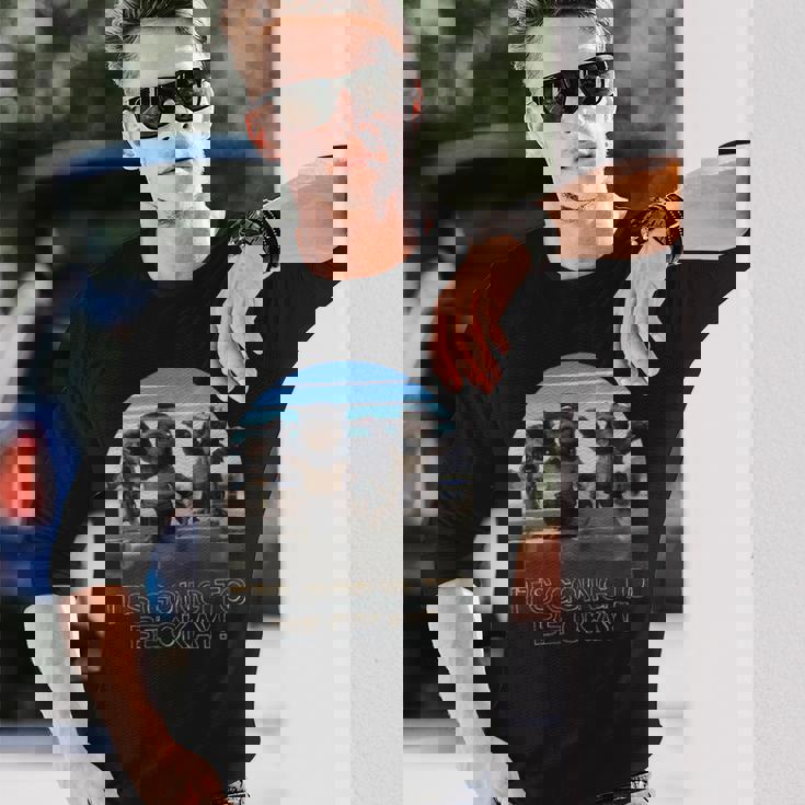 スター・ウォーズ マンダロリアン 大丈夫 レトロショット 長袖Tシャツ 彼への贈り物