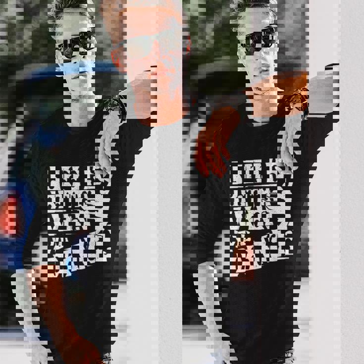 ストリートダンス ブレイクダンス 長袖Tシャツ 彼への贈り物