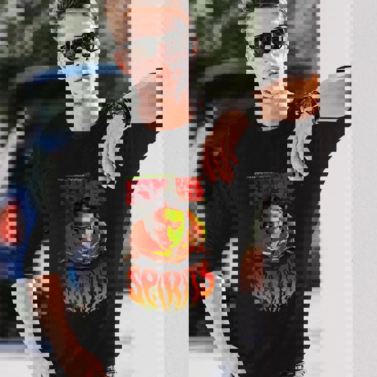 ストレンジャー・シングス 80年代 ハロウィン コミック スリル 魂を上げる 長袖Tシャツ 彼への贈り物