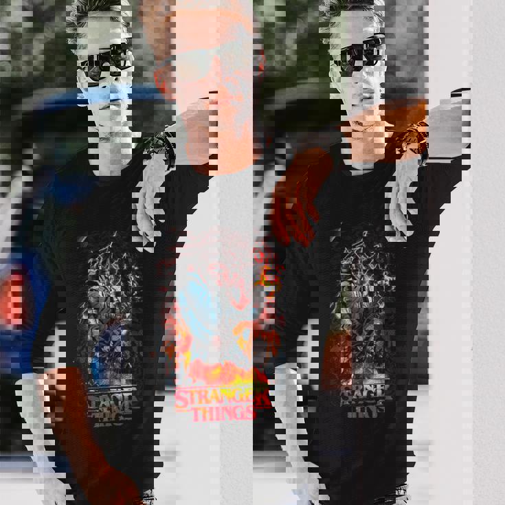 ストレンジャー・シングス ヘルファイア クラブ ギター エディ・マンソン ロックスター 長袖Tシャツ 彼への贈り物