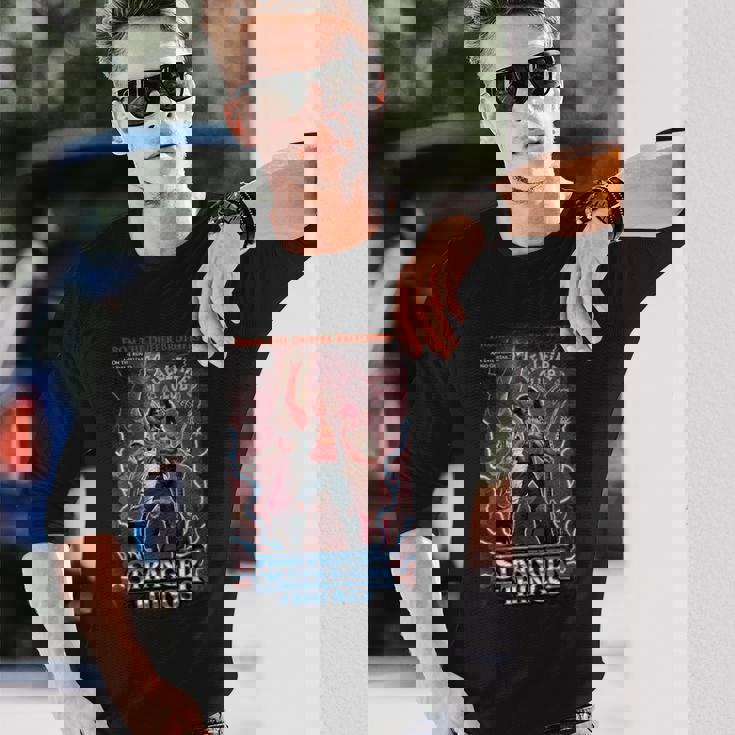 ストレンジャー・シングス リミックス エディ・ヘルファイア クラブ アートポスター 長袖Tシャツ 彼への贈り物