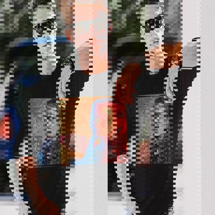 ストレンジャー・シングスリミックスマックス・スケーティング・アップ・ザット・ヒル・アート 長袖Tシャツ 彼への贈り物