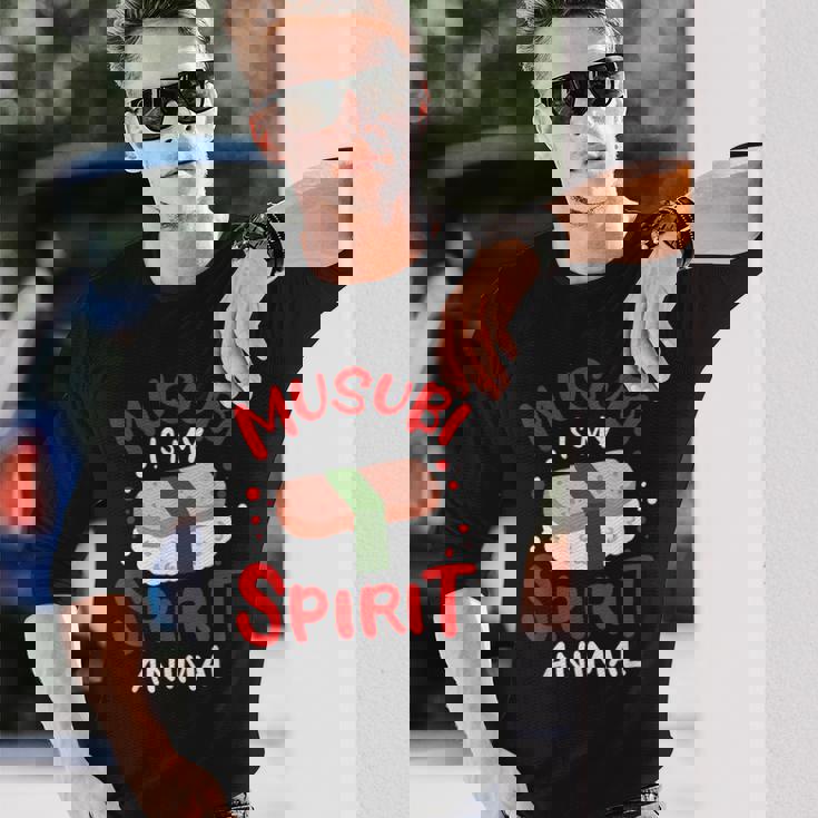 スパムムムスビメーカー カワイイギフト ハワイアンフード愛好家に 長袖Tシャツ 彼への贈り物