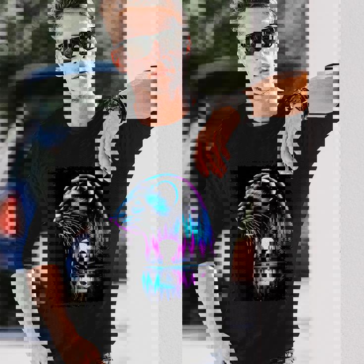 スピリット アニマル イタチ メンズ レディース キッズ クリスマス 長袖Tシャツ 彼への贈り物