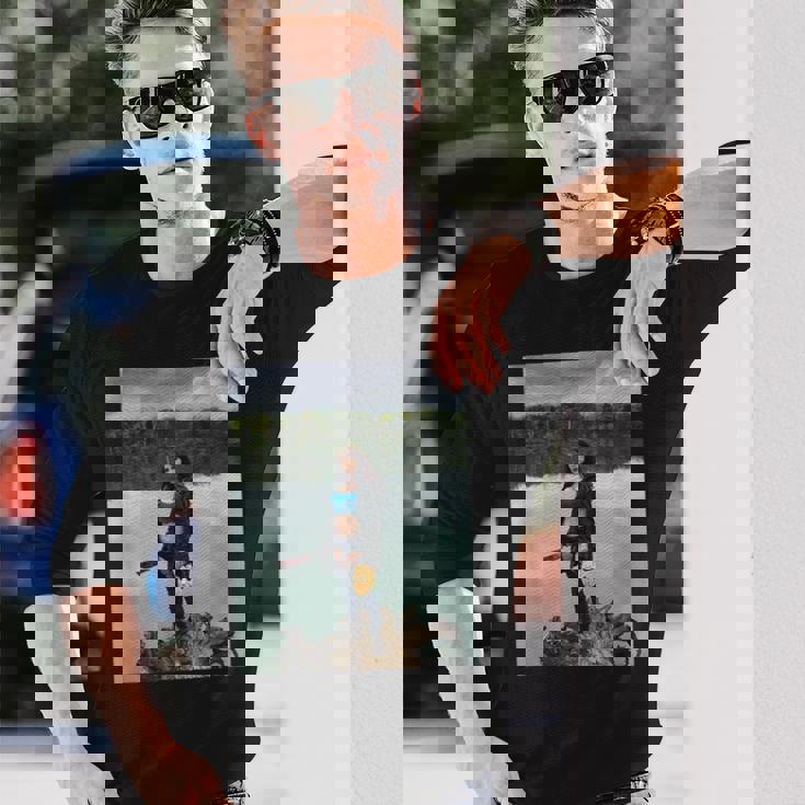 スラッシャー 長袖Tシャツ 彼への贈り物