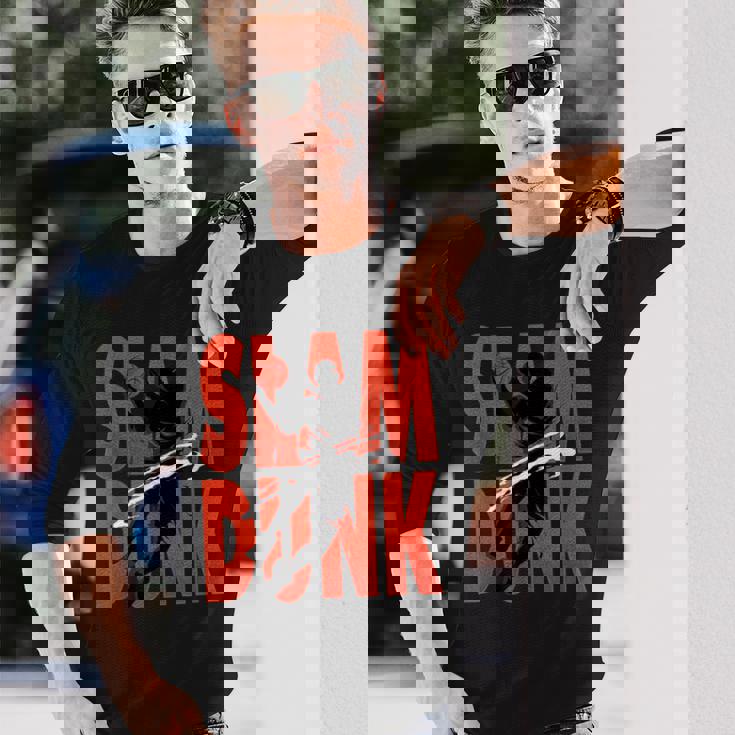 スラムダンク バスケットボール選手 フープスコーチ 長袖Tシャツ 彼への贈り物