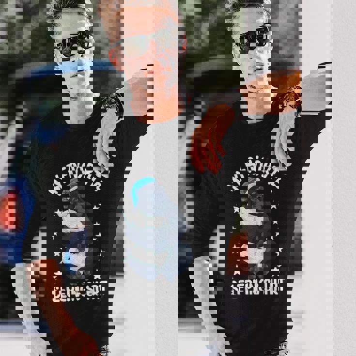 スリープシャツ ゴリラパジャマ モーニンググランピー用 長袖Tシャツ 彼への贈り物