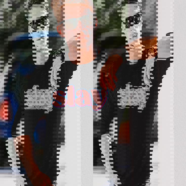 スレイ 長袖Tシャツ 彼への贈り物