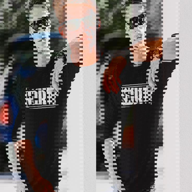 セキュリティ ティーシャツセキュリティシャツ 警備員コスチューム 警備員 長袖Tシャツ 彼への贈り物